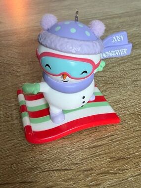 Hallmark Keepsake 2024 Granddaughter Christmas Ornament w/ Box